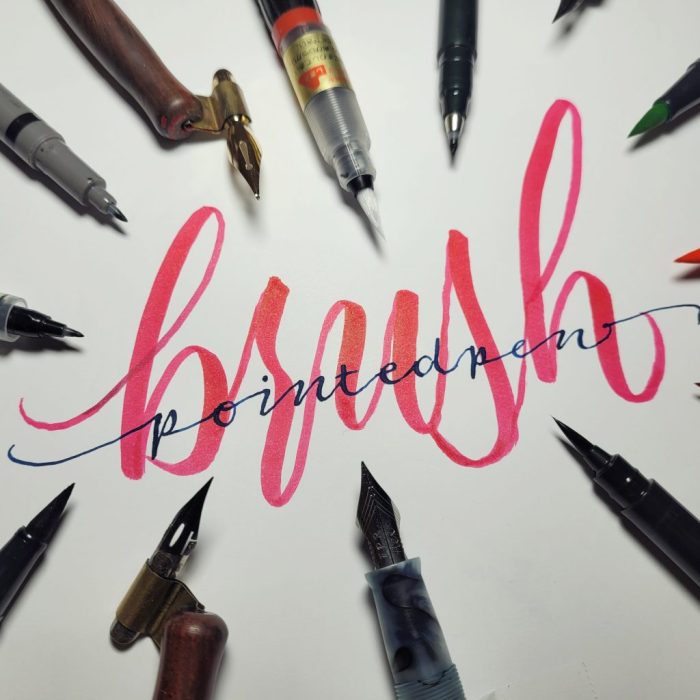 Brush and Pointed Pen Featured Image