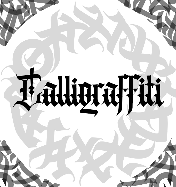 Calligraffiti Example