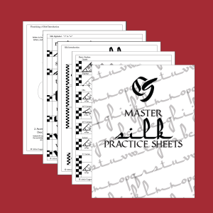 Master Silk Calligraphy Practice Sheets